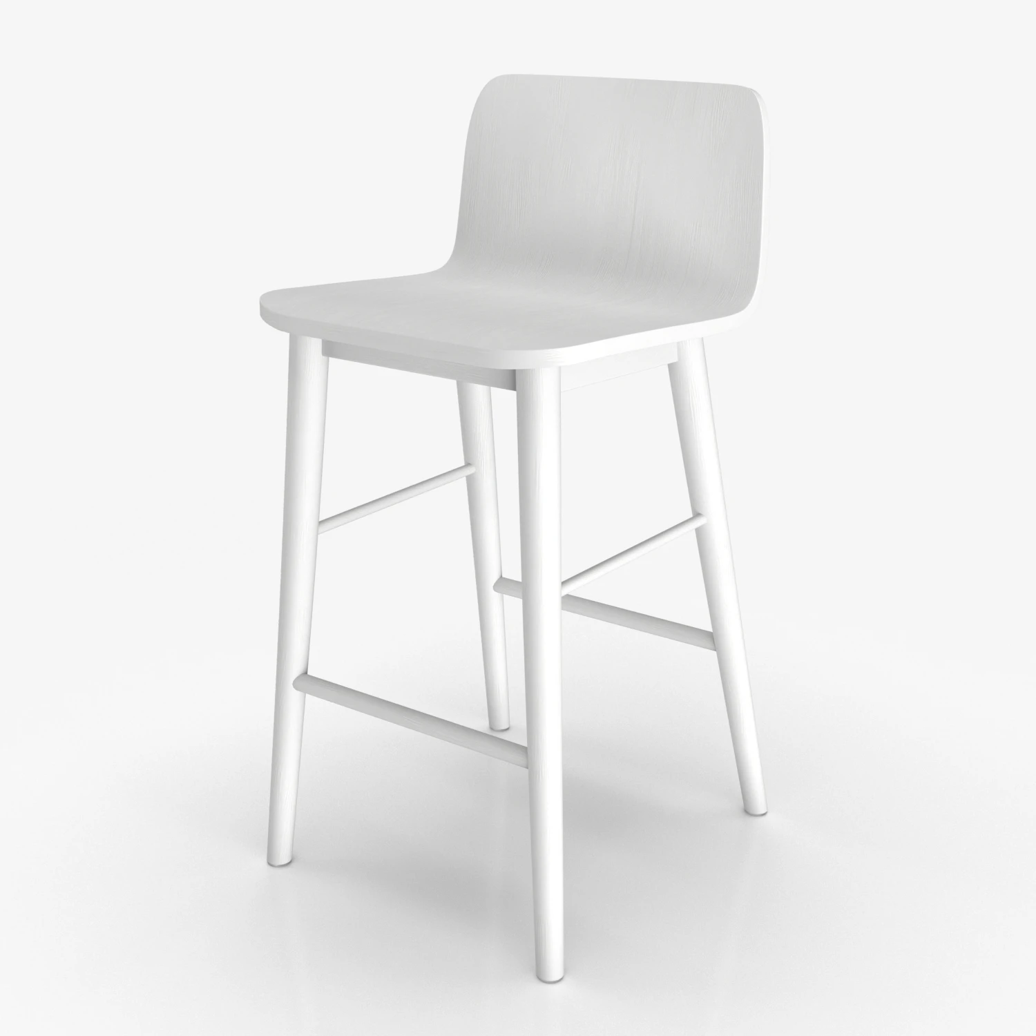 Lovell Counter Stool PBR 3D Model_01